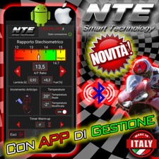 Centralina Aggiuntiva per MOTO con APP per Android o iOS - Modifica Carburazione