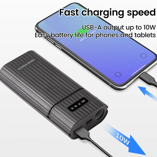 For 18650/21700 Battery Pack DIY Power Bank Case Shell DC5V 2A/PD Fast Charging - Zdjęcie 7 z 18