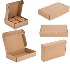 GIFT BOXES ROYAL MAIL POSTAL BOXES BROWN KRAFT CARDBOARD ALL SIZES