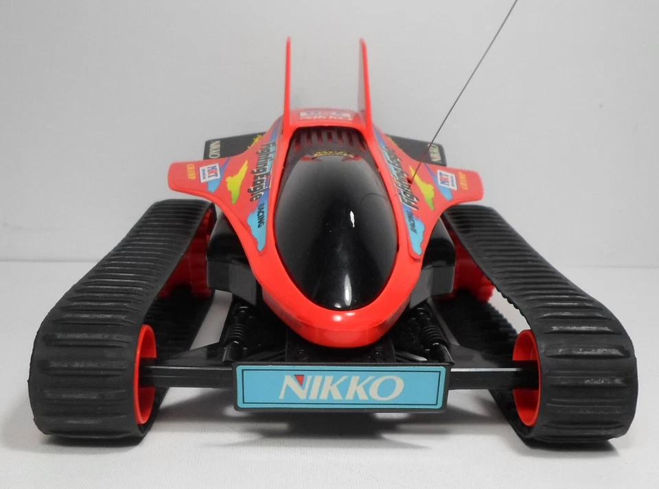 NIKKO VTG VIPER NEON RED RACING CAR 1/18 27 Mhz R/C # 18410 NEW IN BOX WORKS - Image 3 of 4