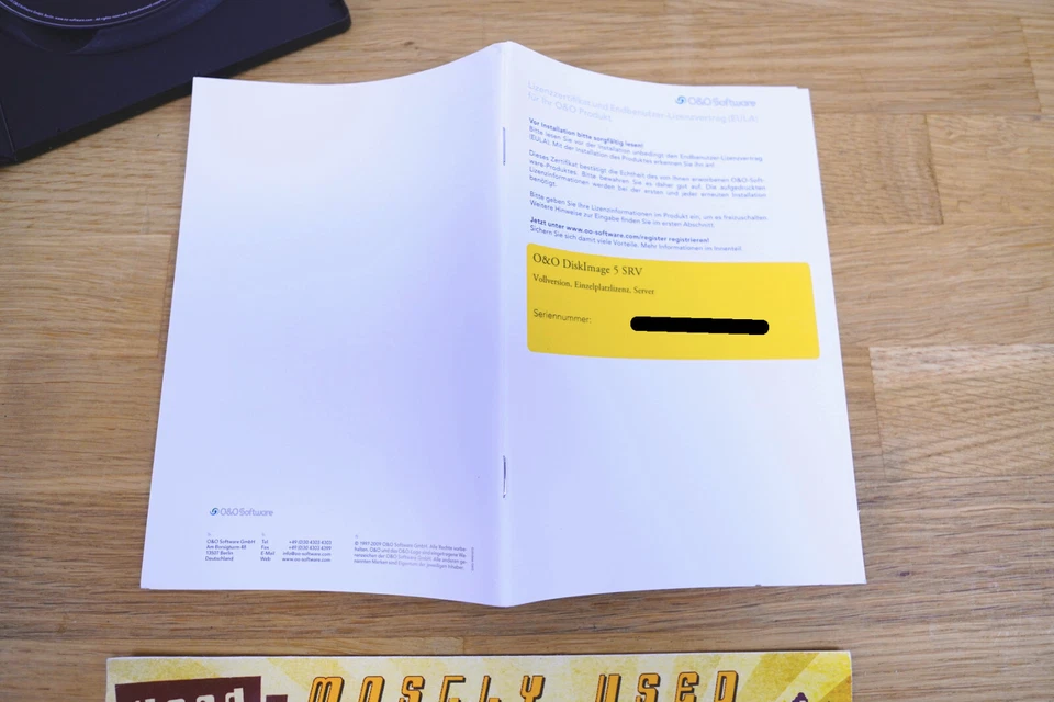O&O DiskImage 5 - Server Editon - CD | OVP | NOS | NM- - Bild 4 von 4