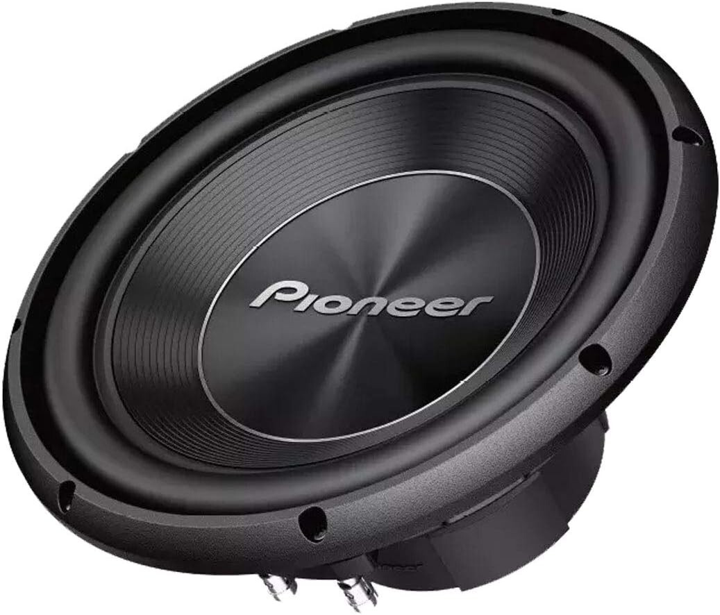 Pioneer TS-A300S4 12 1500 Вт Максимальная мощность Одиночного 4-омного автомобильного аудиодинамика с сабвуфером 12390₽