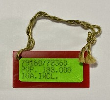 TUDOR BIG BLOCK Chronograph Tag 79160 78360 HANGTAG Stainless Steel by Rolex #3