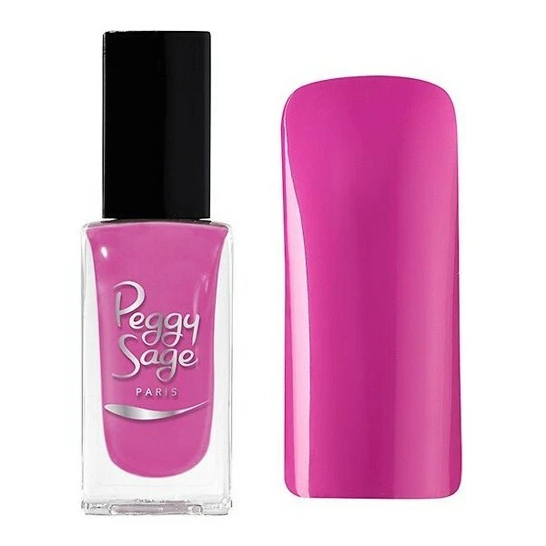 Vernis à Ongles PEGGY SAGE N°214 Secret Flame - Flacon 11ml, Brillant, Made In France