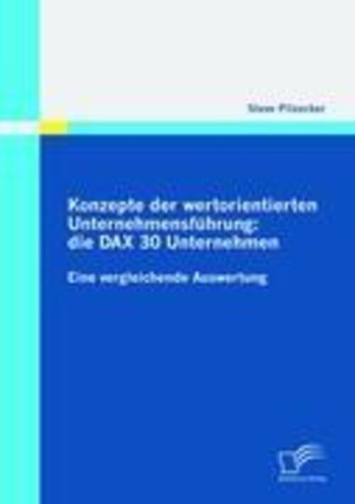 Thumbnail - Konzepte Der Wertorientierten Unternehmensführung: Die Dax 30