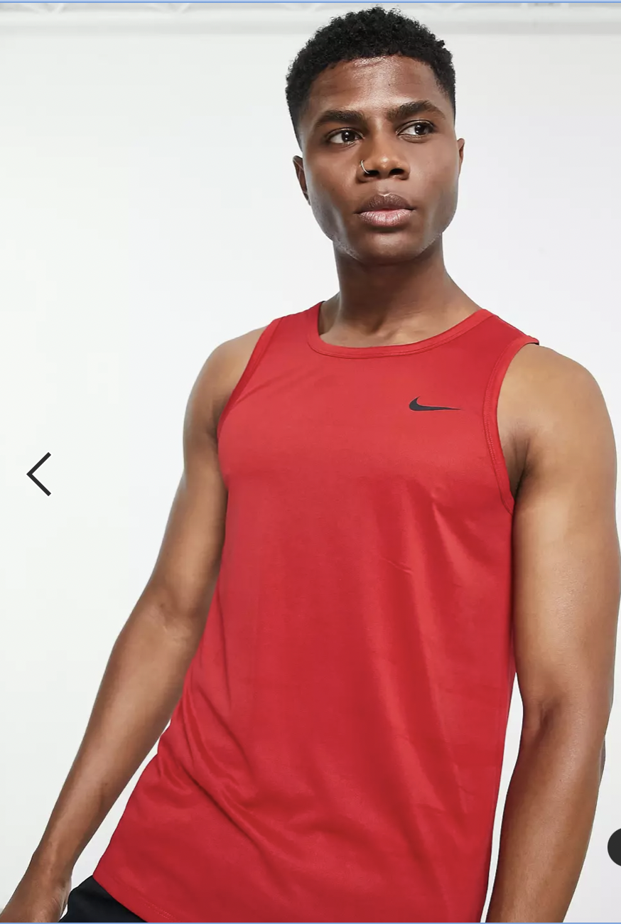 Slot Bij elkaar passen Verleden Nike Men's Legend Tank Top Dri-FIT Legend Training Gray Or Red Sleeveless |  eBay