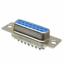 10pcs D-SUB Connector Socket DB15 15Pin Female 2 row for LCD Monitor Adapter