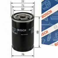 Bosch 0451103227 ÖLfilter FüR Courier Escort Iv Express V Vi Fiesta Iii 1.8D