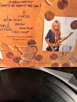 Warrant Dirty Rotten Filthy Stinking Rich LP Vinyl Brazil