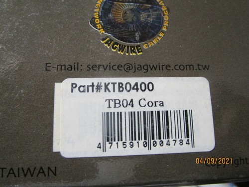 Jagwire Bicycle Brake Cable Wire TB04 Cora NOS - Picture 7 of 8