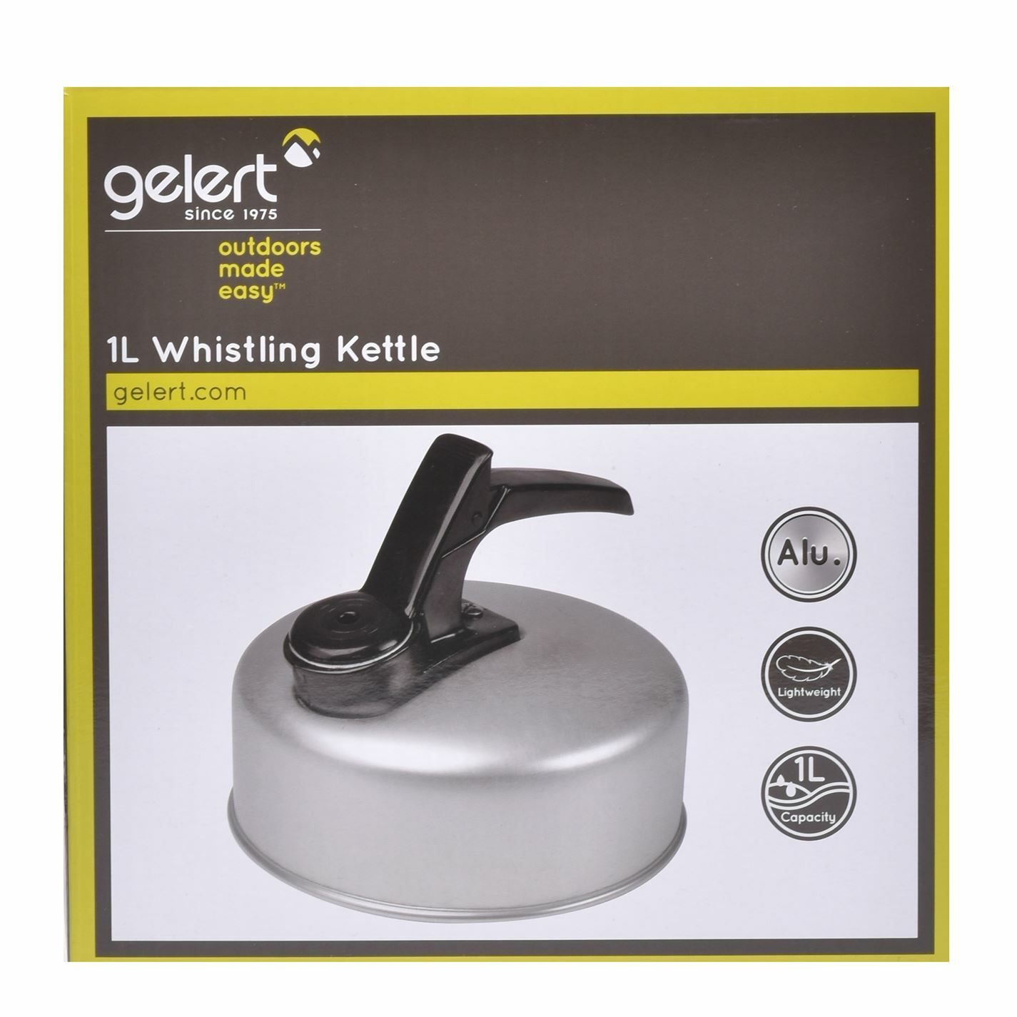 Gelert Unisex 1l Whistling Kettle for sale online eBay