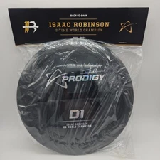 Prodigy D1 500 Glimmer Plastic CE Isaac Robinson 2X WC Gray/Money Stamp 173g