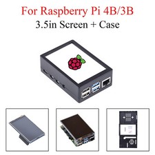 3.5 inch Touch Screen  ABS Case Enclosure For Raspberry Pi 4 Model 4B/3B
