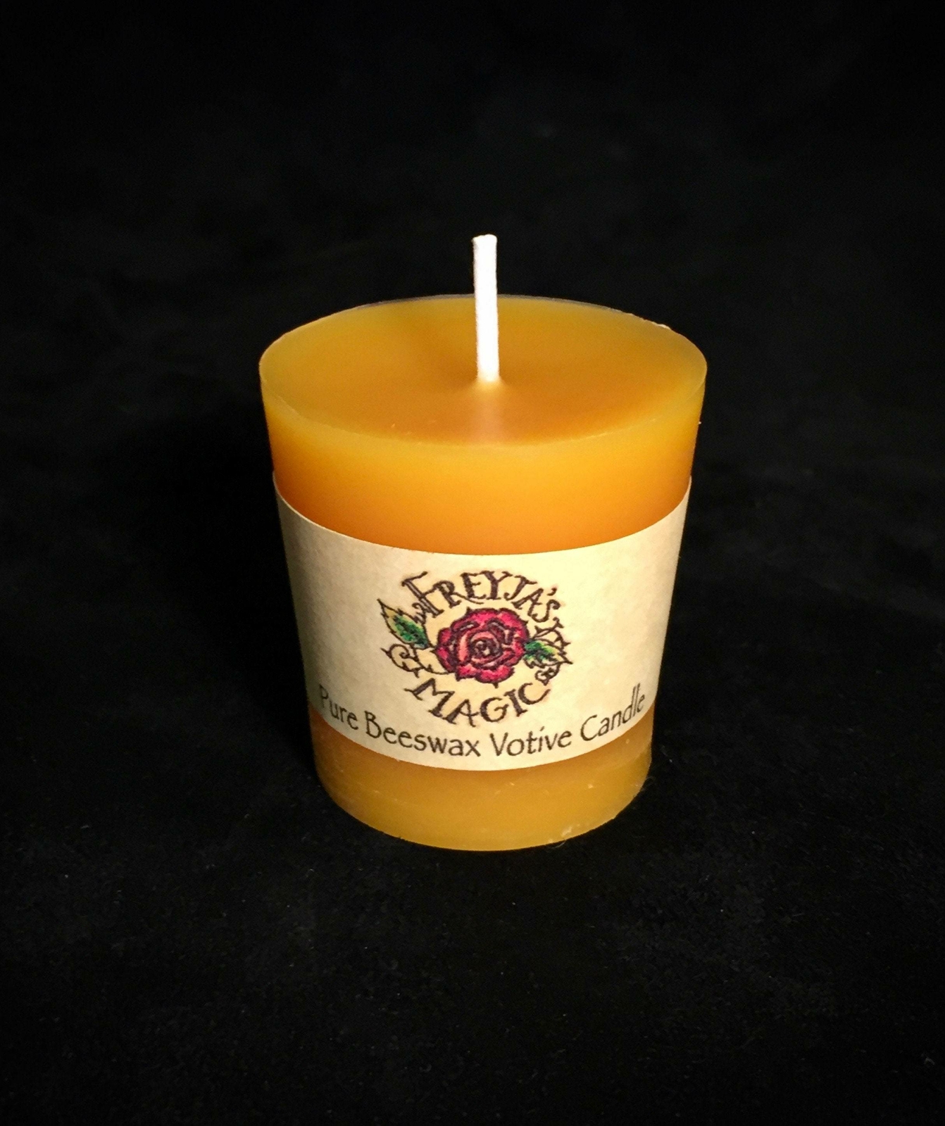 Pure Beeswax Votive Candle | 100% Hand Poured Montana Beeswa
