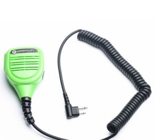 For Motorola GP68 / 88 walkie talkie hand microphone green m head 4013A