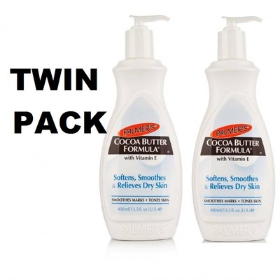 2 x Palmers Cocoa Butter Formula Vitamin E Lotion mit Pumpe