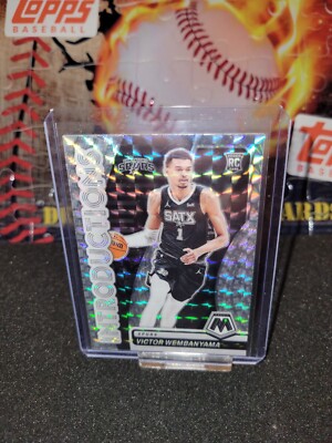 2023-24 Panini Mosaic Victor Wembanyama #8 RC Rookie Introductions