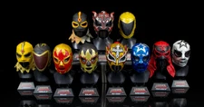 BOSS FIGHT LEGENDS OF LUCHA LIBRE MASQUERAS 18 PIECE BMB DISPLAY NEW SEALED U.S.