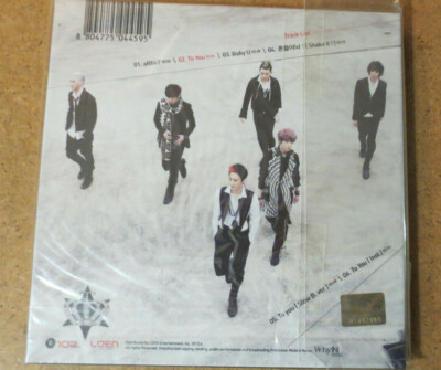 Teen Top 3rd Mini Album Signed Autographed Ricky, Chunji, Niel