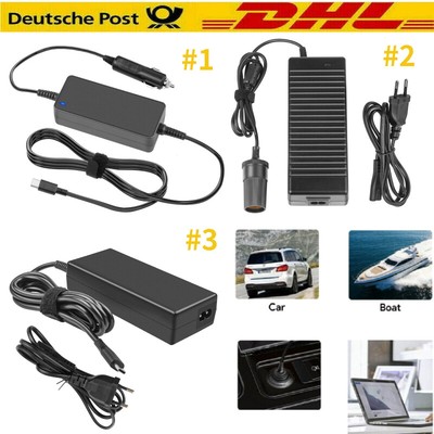 12V Auto KFZ Zigarettenanzünder Verteiler Netzgerät Ladekabel für Laptop Handy