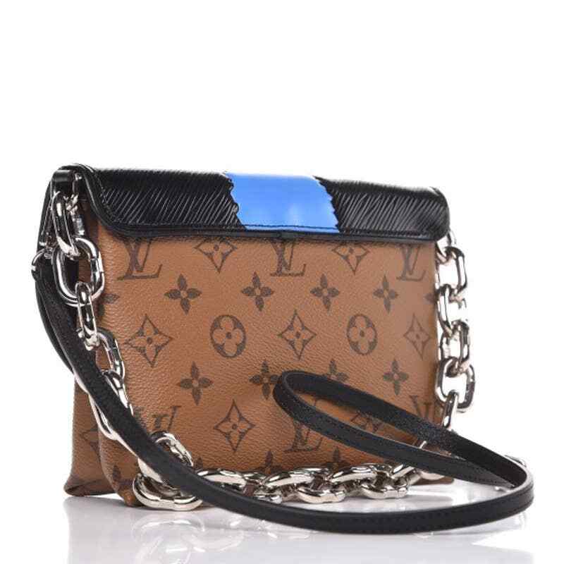 ◆希少品♪【LOUIS VUITTON】ヴィヴィエンヌ ホリデイ pouch bag Louis Vuitton Kabuki Bag Reverse Monogram Japan Eyes