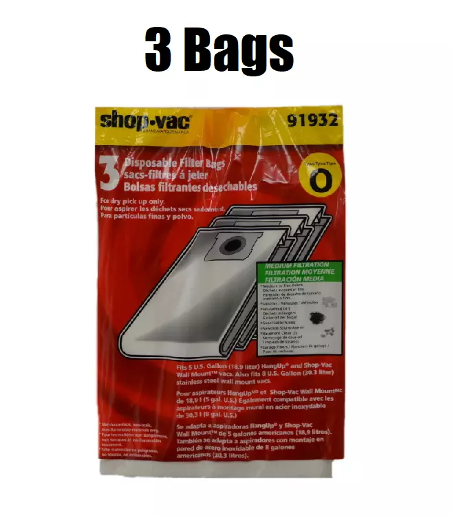 Shop vac sac outlet