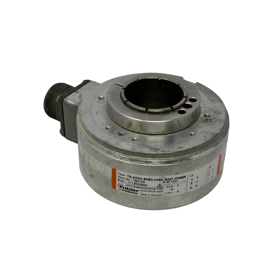 Kubler Turck T8.A02H.60B0.0360.S027.P09B6 Incremental Hollow Shaft Encoder​ - Image 3 of 4