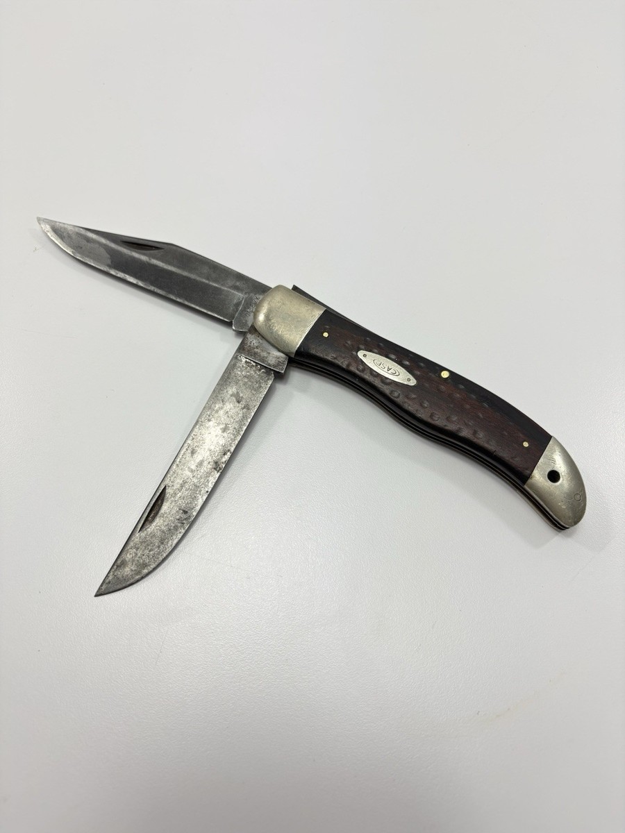 Case XX USA 1965 - 69 6265 SAB Folding Hunter Pocket Knife Wood | eBay