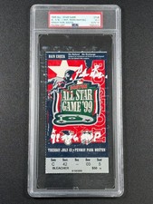 PEDRO MARTINEZ SIGNED TICKET PSA 3 DNA 10 AUTO 1999 MLB ALL-STAR GAME 