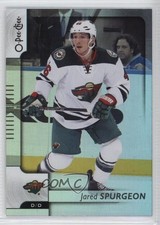 2017-18 O-Pee-Chee Rainbow Foil Jared Spurgeon #408 0a4