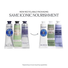 L'Occitane Travel Hand Cream Classics Trio - 3-Piece Gift Set