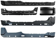 Lh Rh 1997-2003 Ford F150 Pickup Rocker Panels Cab Corners Kit 3 Dr Ext. Cab