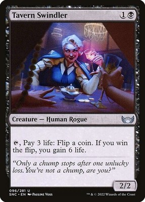 [MTG] Tavern Swindler (096) (SNC) LP-HP