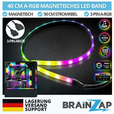 BRAINZAP A-RGB 5V LED-Band Lichband Strip 3-P...