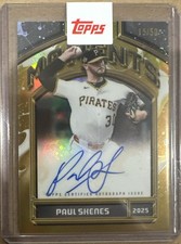 2026 Topps Finest - Finest Moments On Card Auto Paul Skenes Gold /50 ⭐️SSP⭐️CY🔥