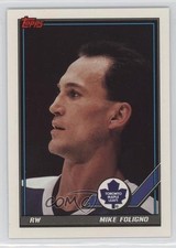 1991-92 Topps Mike Foligno #18 0a4