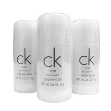 Image of 3x Calvin Klein CK One Deodorant Stick 75g Deodorant CK1 Deodorant stick