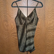 Cinema Etoile animal print lace camisole - medium