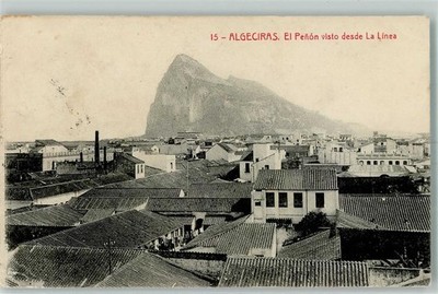 10578531 - Algeciras En Penon visto desde La Linea Cadiz signs of wear