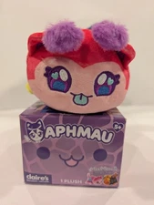 Aphmau Meemeows Caterpillar Rainbow Safari Cat Plush Limited Edition 6”