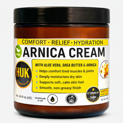 Arnika Creme Muskel & Gelenk Komfort Balsam Familiengröße umweltfreundlich handgefertigt 240ml