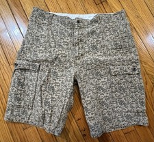 Levi's Camouflage Cargo Shorts Men's Size 36 100 Cotton
