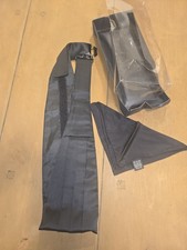 Black Cumberband And Hankerchief