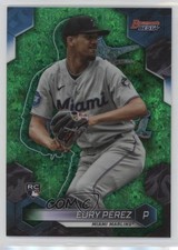 2023 Bowman's Best Green Mini-Diamond Refractor 81/99 Eury Perez Pérez #34 00ht