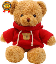 11.8 Inches Teddy Bear Stuffed Animals Soft Plush Cute Teddy Bear Doll for Boys
