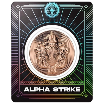 #ad #ad Scottsdale Stacker 1 oz Copper Round Alpha Strike ONLY 499 MINTED ASSAY TEP $37.95