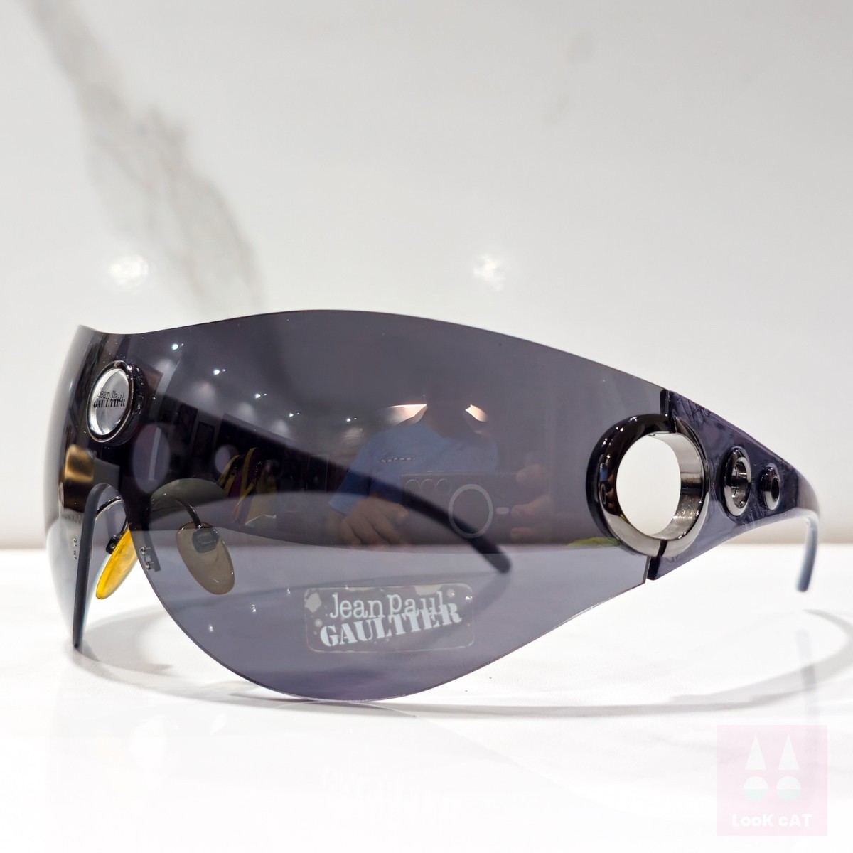90s Jean Gaultier似　クリアフレームサングラス　y2k Paul 小物