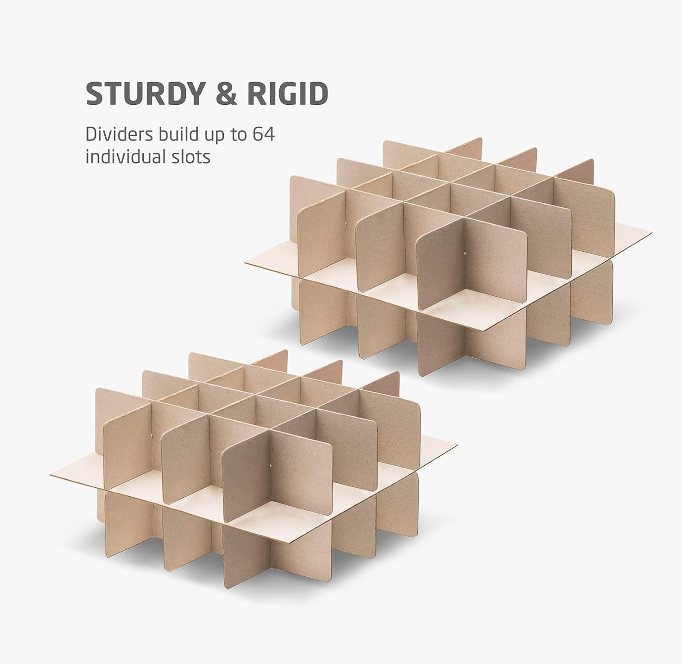 Underbed Christmas Ornament Storage Box - Stores 64 3" Ornaments, With Dividers