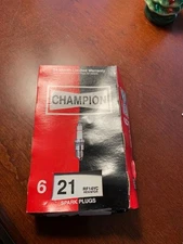 Champion Copper Plus # 21 Spark Plugs RF14YC -Box Of 6- New Old Stock- Fast Ship