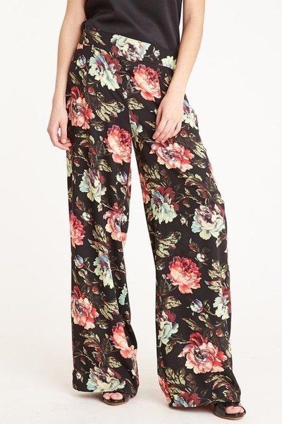 Women Calzedonia Trousers Black 40 / L / 48
